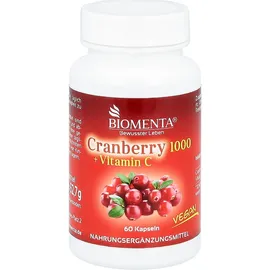 Cranberry 1000+vitamin C vegan Kapseln