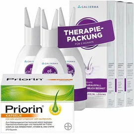 Priorin® Kapseln + Ell-Cranell® bei hormonell-erblich bedingten Haarausfall