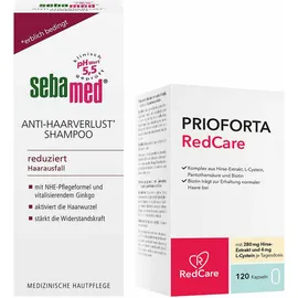 Prioforta RedCare + sebamed® Anti-Haarverlust Shampoo