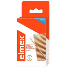 elmex Bambus-Zahnhölzer Minze