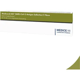 Medicovid-AG® SARS-CoV-2 Antigen Selbsttest Nase 5 Stück