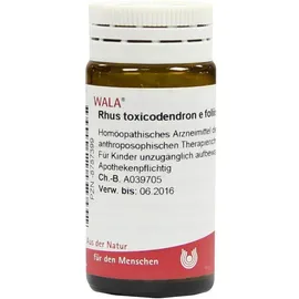 Wala Rhus Toxicondendron E Foliis D30 20 G Globuli