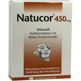 Natucor 450 mg Filmtabletten 20 Filmtabletten