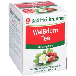Bad Heilbrunner Weißdorn Tee 8 Filterbeutel