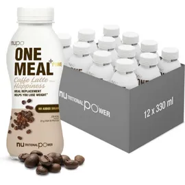 One Meal +Prime Shake – Caffe Latte Happiness, 12 Mahlzeiten