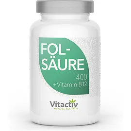Vitactiv Folsäure 400 + Vitamin B12