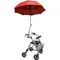 Bild 1 für Regen - oder Sonnen - Schirm für Rollatoren und Rollstühle, ROT