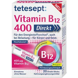 Tetesept Vitamin B12 400 Direkt Sticks