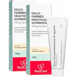 Diclo-Fairmed Healthcare Schmerzgel RedCare Doppelpack