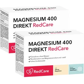 Magnesium 400 Direkt RedCare Doppelpack