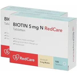Biotin 5 mg N RedCare Doppelpack
