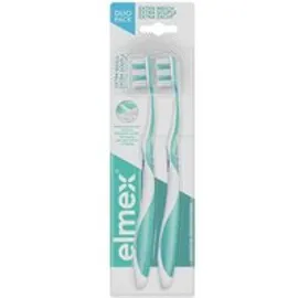 elmex Sensitive Professional Extra Weich Zahnbürste, sanfte Reinigung extrem empfindlicher Zähne 2  St