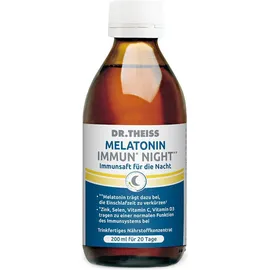 Dr.Theiss Melatonin Immun Night Saft 200 ml