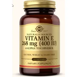 Solgar, Naturally Sourced Vitamin E, 400 IU, 100 Weichkapseln