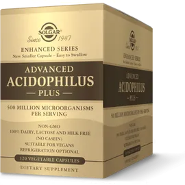 Solgar, Advanced Acidophilus Plus, 120 Kapseln