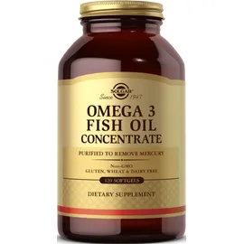 Solgar, Omega 3, Fish Oil Concentrate, 120 Weichkapseln