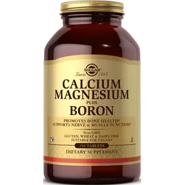 Solgar, Calcium Magnesium Plus Boron, 250 Tabletten