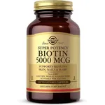 Solgar, Super Potency Biotin, 5000mcg, 100 Veg. Kapseln