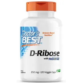 Doctor`s Best, D-Ribose, 850mg, 120 Kapseln