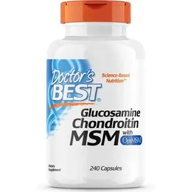Doctor`s Best, Glucosamine, Chondroitin, MSM, 240 Kapseln | Sonderposten