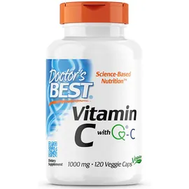 Doctor`s Best, Vitamin C mit Quali-C, 1000mg, 120 Veg. Kapseln | Sonderposten