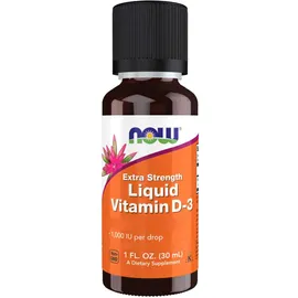 Now Foods, Liquid Vitamin D3, 1000 IU, 1 fl oz (30 ml) | MHD 12/23