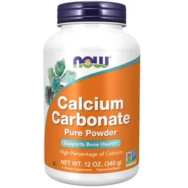 Now Foods, Calcium Carbonate Pure Powder, 340g