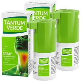 Tantum Verde 1,5 mg pro ml Spray zur Anwendung in der Mundhöhle 2 x 30 ml Spray
