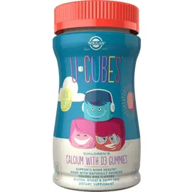 Solgar, U-Cubes™ Children's Calcium with D3, 60 Gummies | KURZES MHD