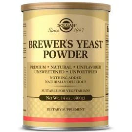 Solgar, Brewer`s Yeast Powder,400 g | MHD 04/24