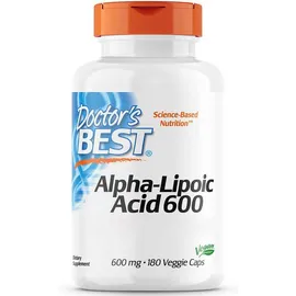 Doctor`s Best, Alpha-Lipoic Acid, Depot, 600mg, 180 Veg. Kapseln | Sonderposten