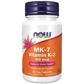 Now Foods, Vitamin K2 MK-7, 100mcg, 60 Veg. Kapseln