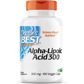 Doctor`s Best, Alpha-Lipoic Acid, 300mg, 180 Veg. Kapseln | MHD 05/24